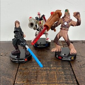 Star Wars Hasbro Attacktix Battle Figures 2005-2006 Collectible Game (3)